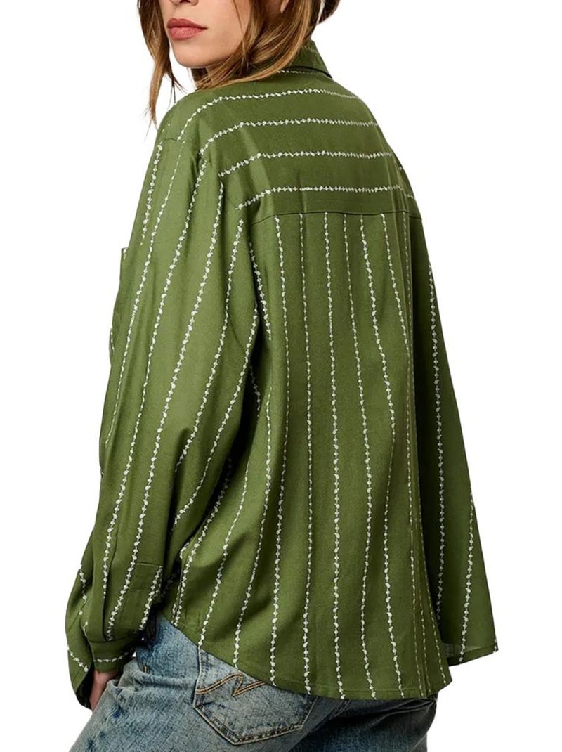 Camicia Donna Kaporal Verde kaki chiaro - Kiabi