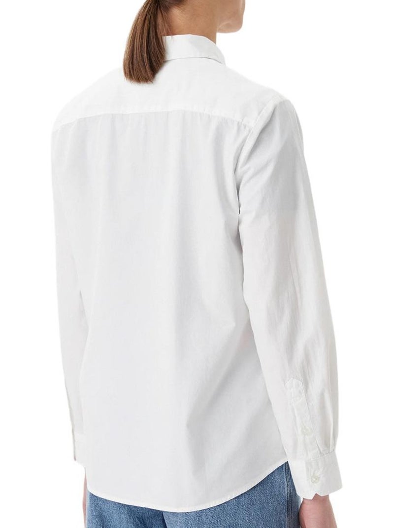 Camicia Donna Tommy Hilfiger a Righe Bianco - Kiabi