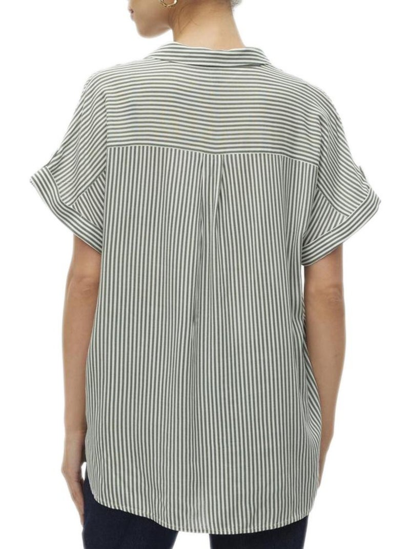 Camicia Donna Vero Moda Bianco Verde - Kiabi