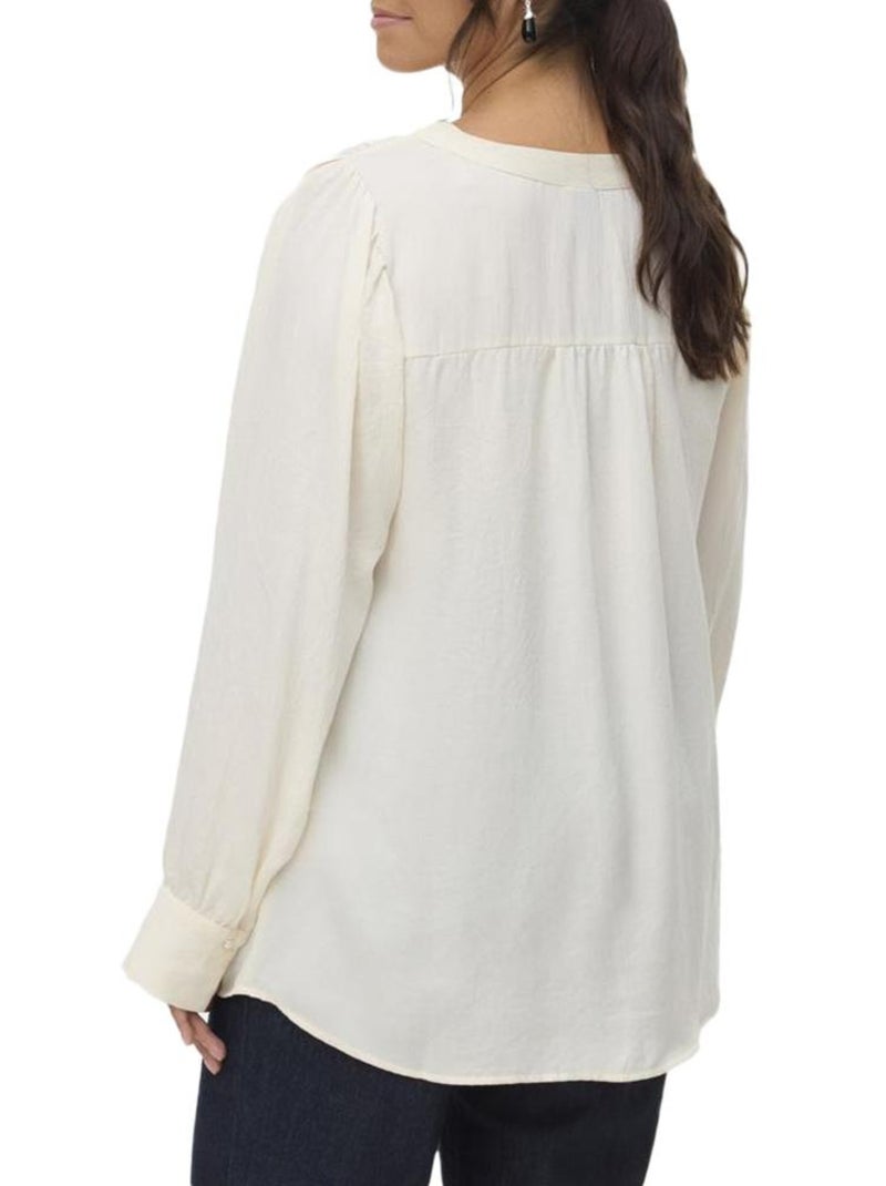 Camicia Donna Vero Moda Fasana Beige - Kiabi