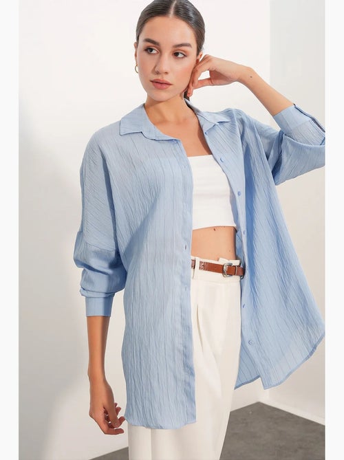 Camicia donna viscosa nylon bdart - Kiabi Camicia donna viscosa nylon bdart - Kiabi
