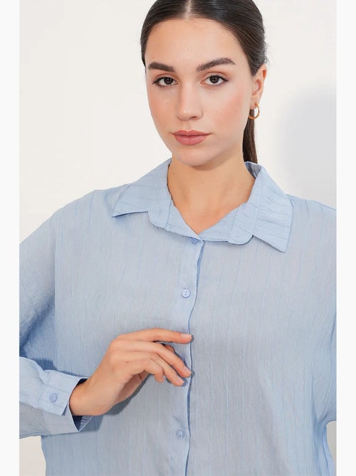 Camicia donna viscosa nylon bdart - Kiabi Camicia donna viscosa nylon bdart - Kiabi
