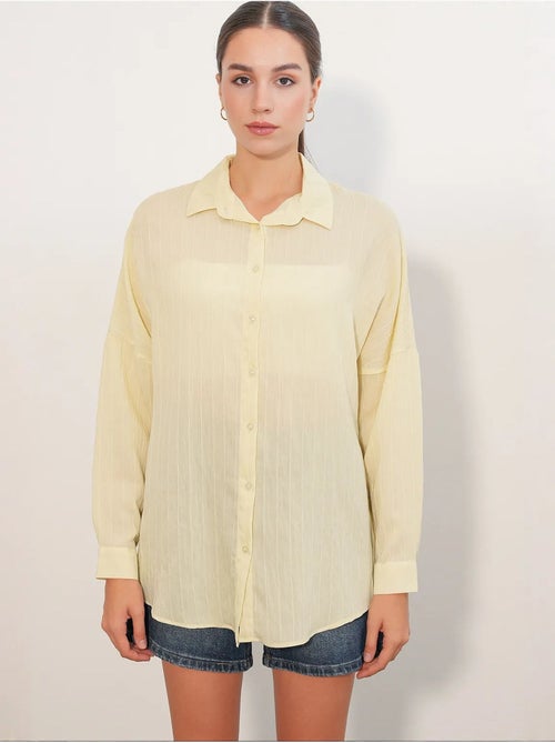 Camicia donna viscosa nylon bdart - Kiabi Camicia donna viscosa nylon bdart - Kiabi