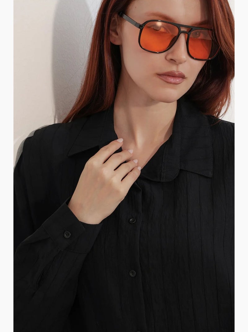 Camicia donna viscosa nylon bdart Nero - Kiabi