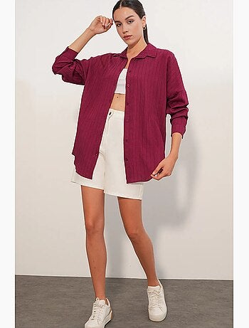 Camicia donna viscosa nylon bdart