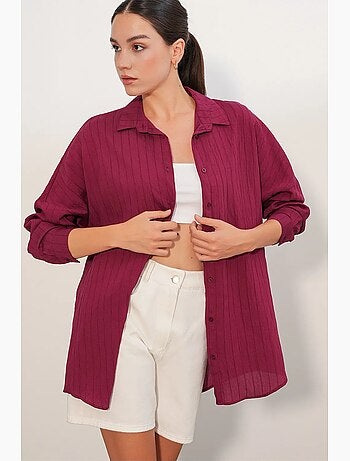 Camicia donna viscosa nylon bdart
