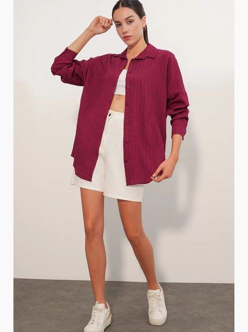Camicia donna viscosa nylon bdart - Kiabi Camicia donna viscosa nylon bdart - Kiabi