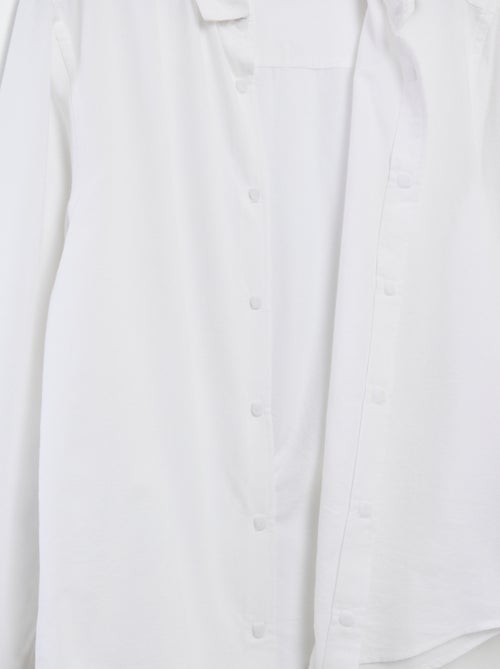 Camicia dritta - collezione facile da indossare - Kiabi