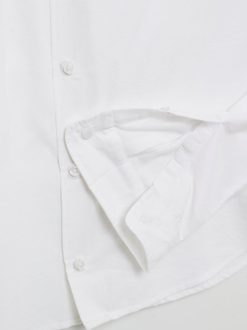 Camicia dritta - collezione facile da indossare bianco - Kiabi
