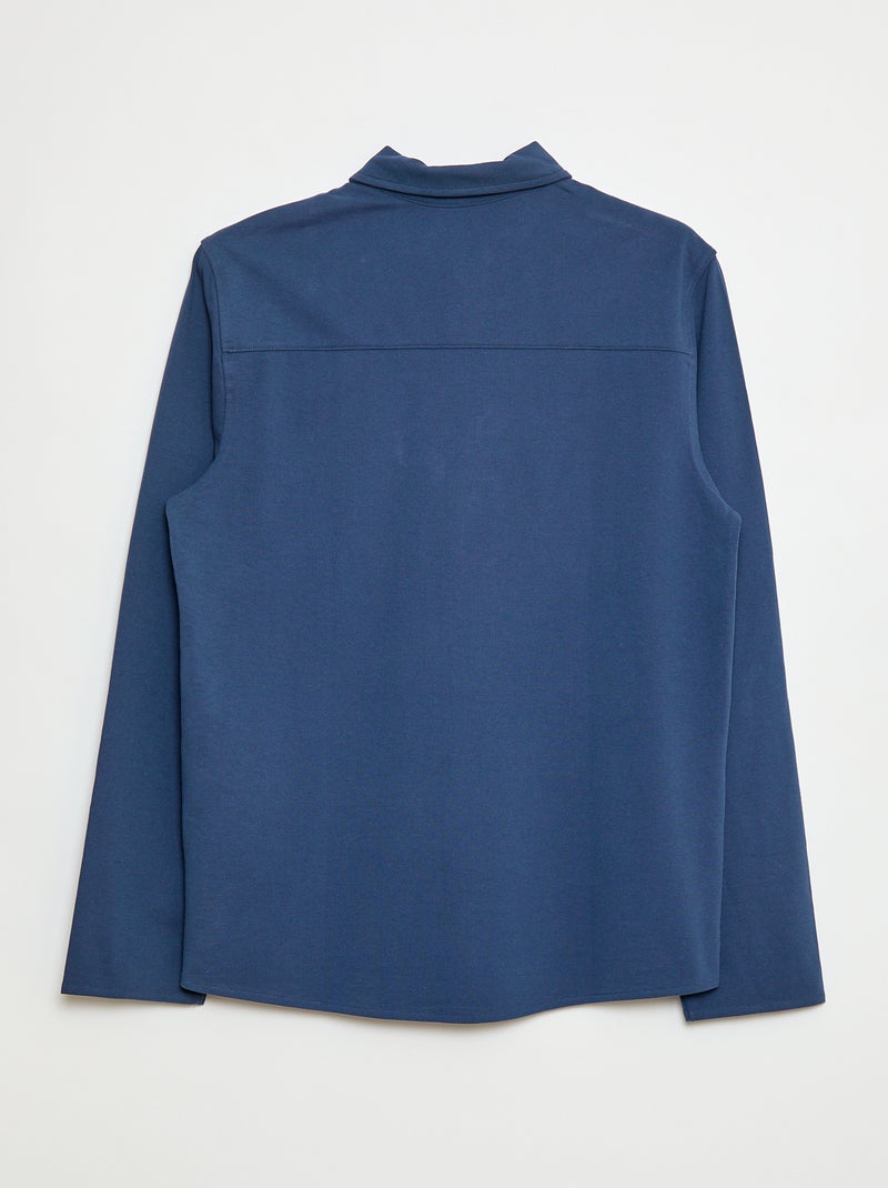 Camicia dritta - collezione facile da indossare Blu - Kiabi