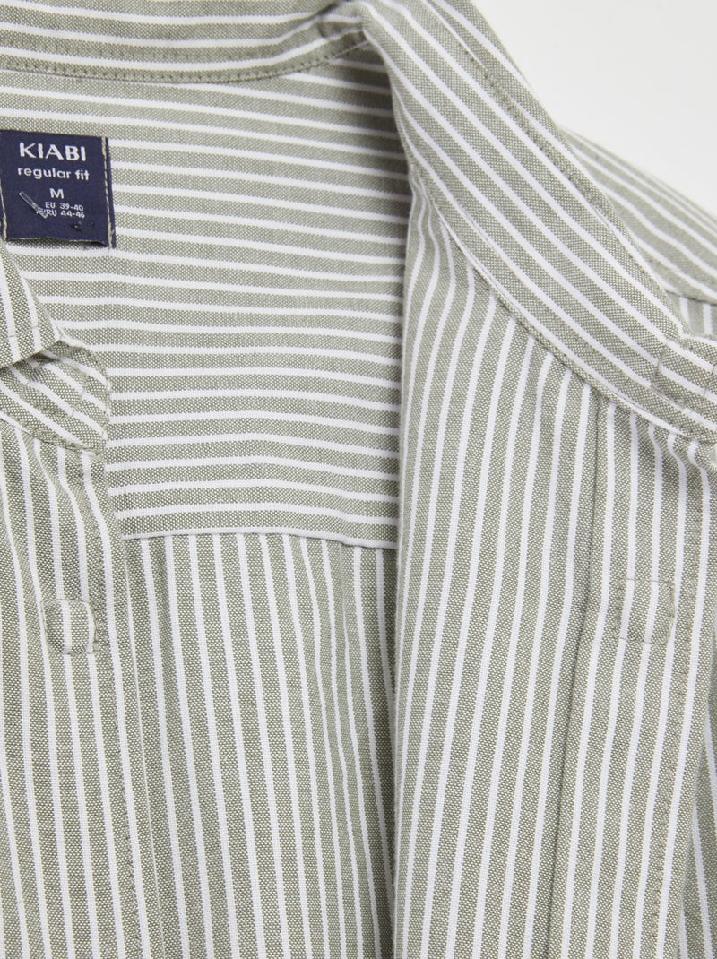 Camicia dritta - collezione facile da indossare KAKI - Kiabi