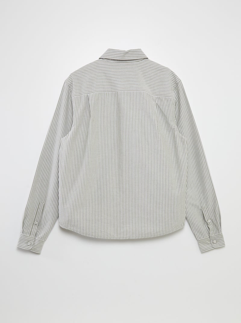 Camicia dritta - collezione facile da indossare KAKI - Kiabi
