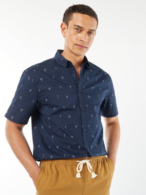 Camicia dritta a maniche corte - Kiabi
