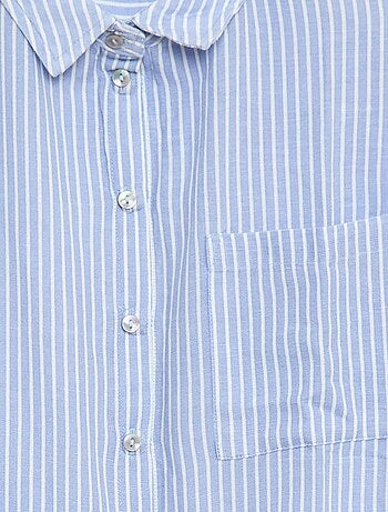 Camicia dritta a righe - Facile da indossare