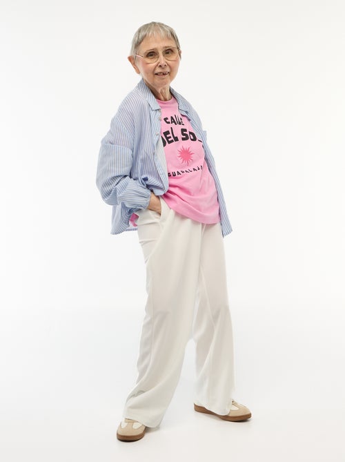 Camicia dritta a righe - So Easy - Kiabi