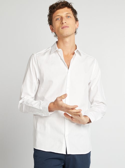 Camicia dritta a tinta unita - Kiabi Camicia dritta a tinta unita - Kiabi