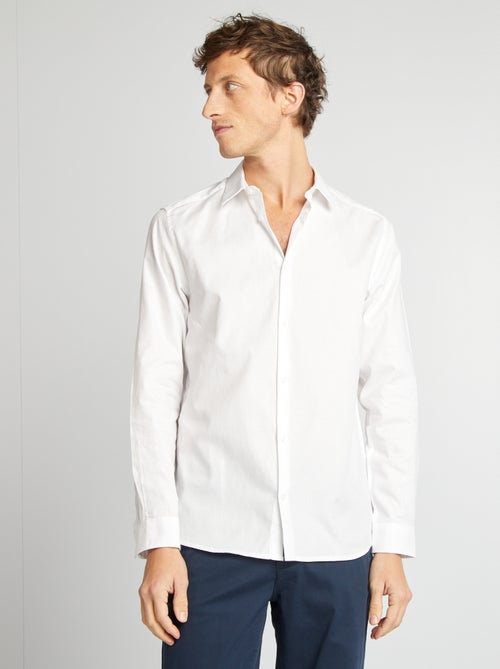 Camicia dritta a tinta unita - Kiabi Camicia dritta a tinta unita - Kiabi
