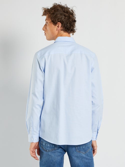 Camicia dritta a tinta unita - Kiabi Camicia dritta a tinta unita - Kiabi