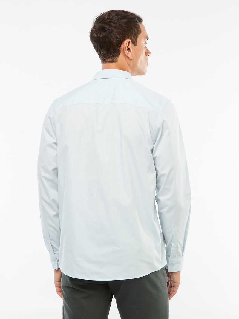 Camicia dritta Blu - Kiabi