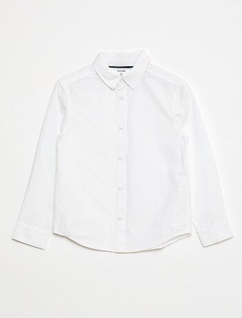 Camicia dritta con apertura e polsini magnetici - So Easy