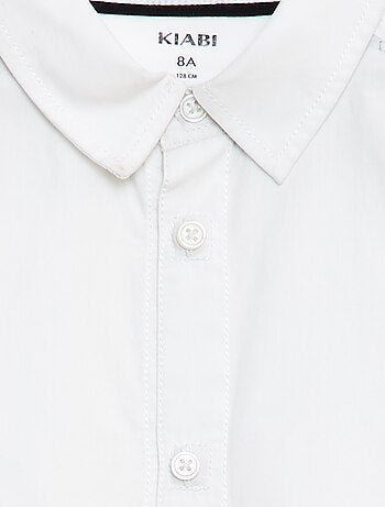 Camicia dritta con apertura e polsini magnetici - So Easy
