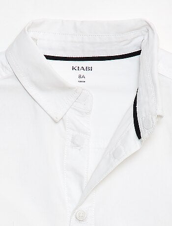 Camicia dritta con apertura e polsini magnetici - So Easy