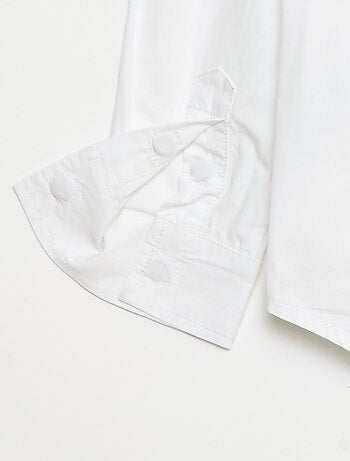 Camicia dritta con apertura e polsini magnetici - So Easy