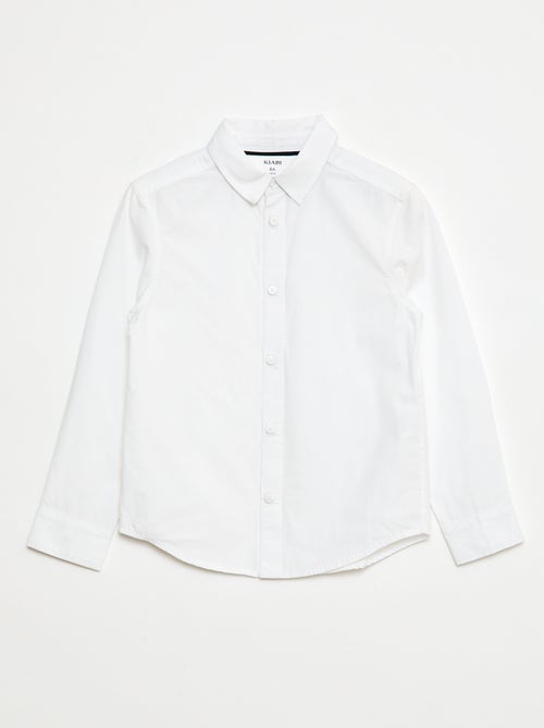 Camicia dritta con apertura e polsini magnetici - So Easy - Kiabi