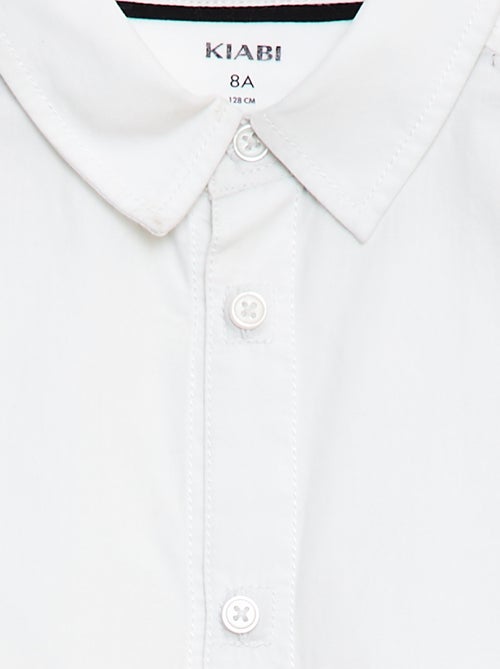 Camicia dritta con apertura e polsini magnetici - So Easy - Kiabi