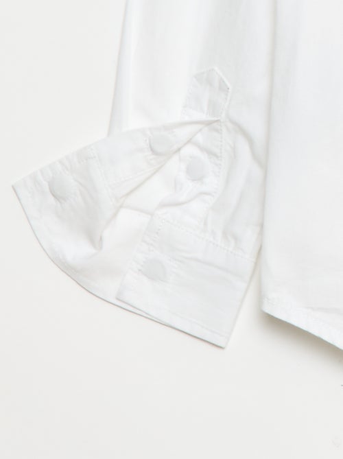 Camicia dritta con apertura e polsini magnetici - So Easy - Kiabi