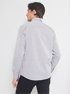 Camicia dritta con collo italiano - Kiabi