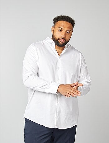 Camicia dritta e elasticizzata