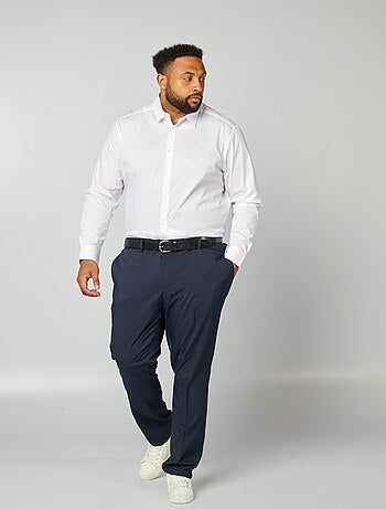 Camicia dritta e elasticizzata
