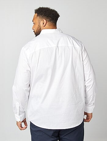 Camicia dritta e elasticizzata
