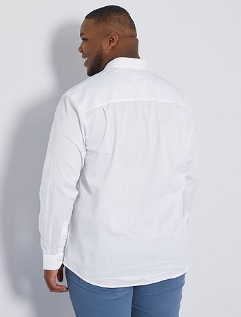 Camicia dritta e elasticizzata