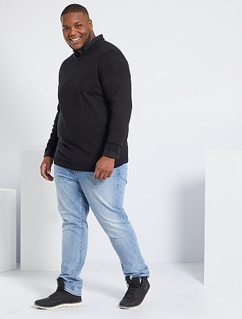 Camicia dritta e elasticizzata