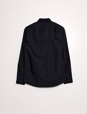 Camicia dritta bianca