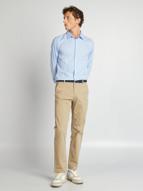 Camicia dritta tinta unita - Kiabi