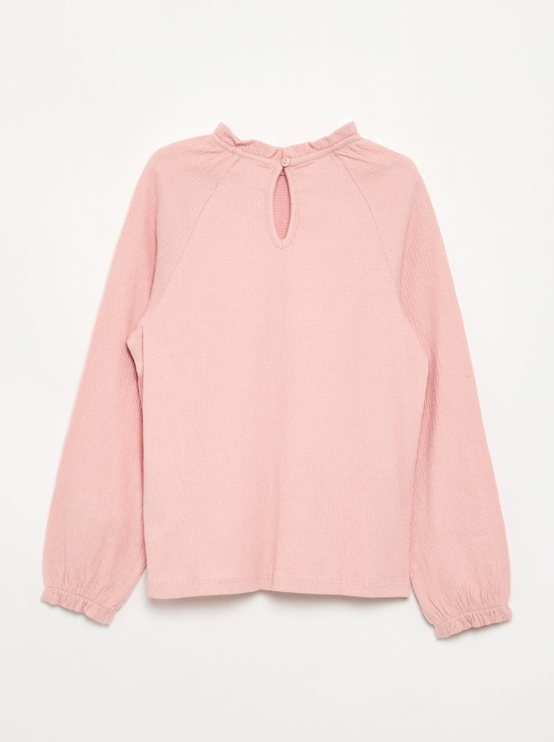 Camicia effetto blusa Rosa - Kiabi