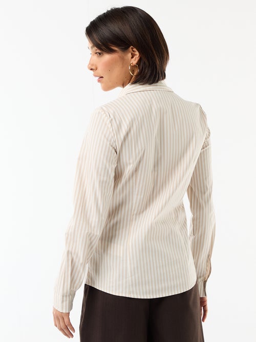Camicia effetto fit collo italiano - Kiabi