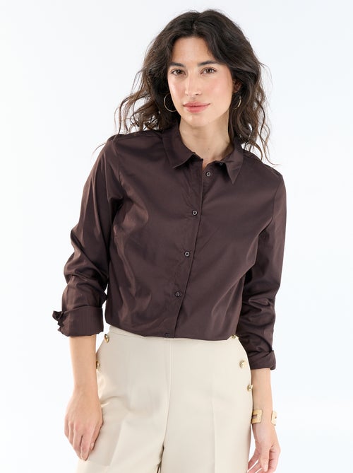 Camicia effetto fit collo italiano - Kiabi