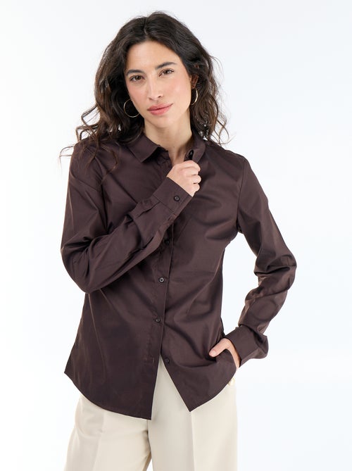 Camicia effetto fit collo italiano - Kiabi