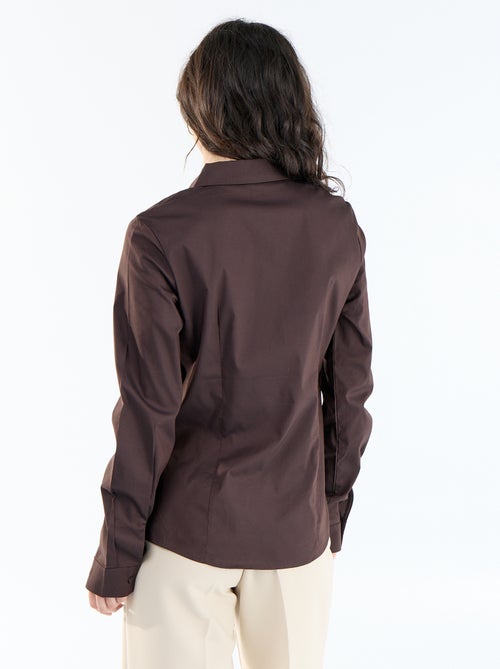 Camicia effetto fit collo italiano - Kiabi