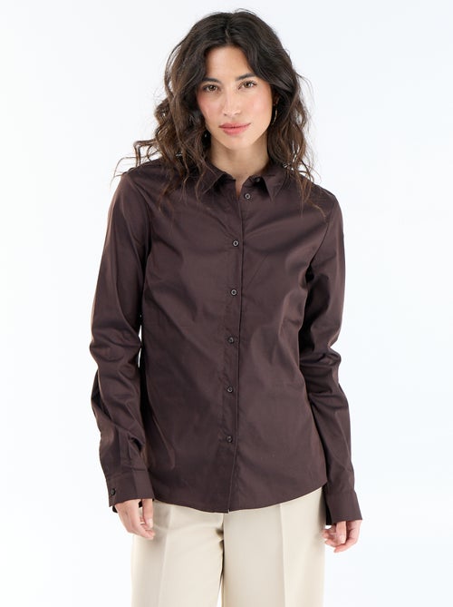 Camicia effetto fit collo italiano - Kiabi