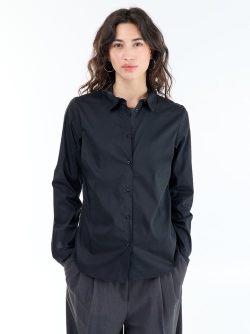 Camicia effetto fit collo italiano - Kiabi