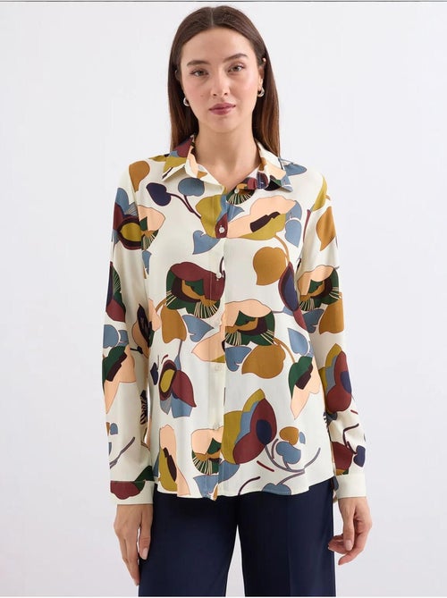 Camicia fantasia a maniche lunghe bdart - Kiabi Camicia fantasia a maniche lunghe bdart - Kiabi