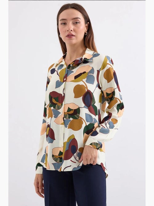 Camicia fantasia a maniche lunghe bdart - Kiabi Camicia fantasia a maniche lunghe bdart - Kiabi