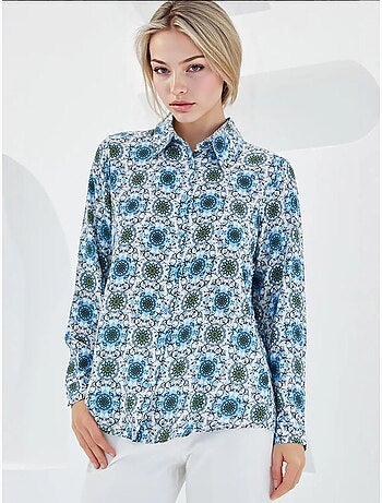 Camicia fantasia a maniche lunghe bdart