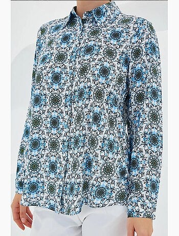 Camicia fantasia a maniche lunghe bdart