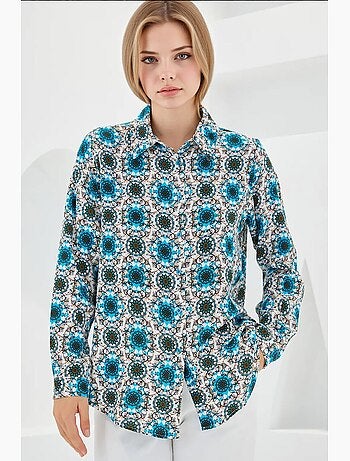 Camicia fantasia a maniche lunghe bdart